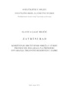 KORIŠTENJE DRUŠTVENIH MREŽA U SVRHU PROMOCIJE DOGAĐAJA NA PRIMJERU OTVARANJA TRGOVINE RESERVED U ZADRU