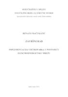 IMPLEMENTACIJA VJETROPARKA U POSTOJEĆU ELEKTROENERGETSKU MREŽU