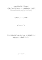 ELEKTROENERGETSKI KABELI NA PELJEŠKOM MOSTU