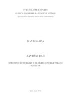 SPREMNICI ENERGIJE U ELEKTROENERGETSKOM SUSTAVU