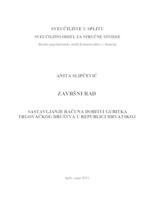 prikaz prve stranice dokumenta SASTAVLJANJE RAČUNA DOBITI I GUBITKA TRGOVAČKOG DRUŠTVA U REPUBLICI HRVATSKOJ