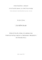 prikaz prve stranice dokumenta POSLOVNO-PLANSKA ELABORACIJA PODUZETNIČKE IDEJE NA PRIMJERU PROJEKTA OUTSOURCINGA