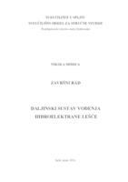 prikaz prve stranice dokumenta DALJINSKI SUSTAV VOĐENJA HIDROELEKTRANE LEŠĆE