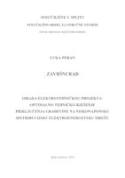 prikaz prve stranice dokumenta IZRADA ELEKTROTEHNIČKOG PROJEKTA-OPTIMALNO TEHNIČKO RJEŠENJE PRIKLJUČENJA GRAĐEVINE NA NISKONAPONSKU DISTRIBUCIJSKU ELEKTROENERGETSKU MREŽU