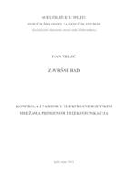 prikaz prve stranice dokumenta KONTROLA I NADZOR U ELEKTROENERGETSKIM MREŽAMA PRIMJENOM TELEKOMUNIKACIJA