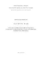 prikaz prve stranice dokumenta ANALIZA NAPREZANJA PRI SAVIJANJU I UVIJANJU TANKOSTJENOG ŠTAPA OTVORENOG POPREČNOG PRESJEKA